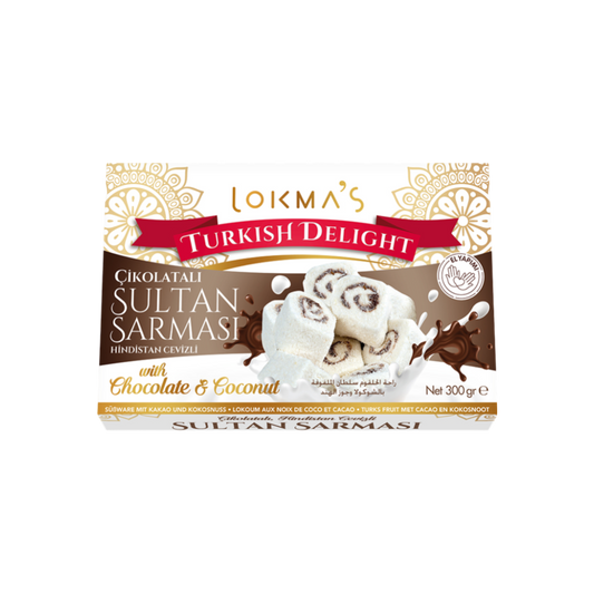 Lokma's sultan lukums ar šokolādi 300g