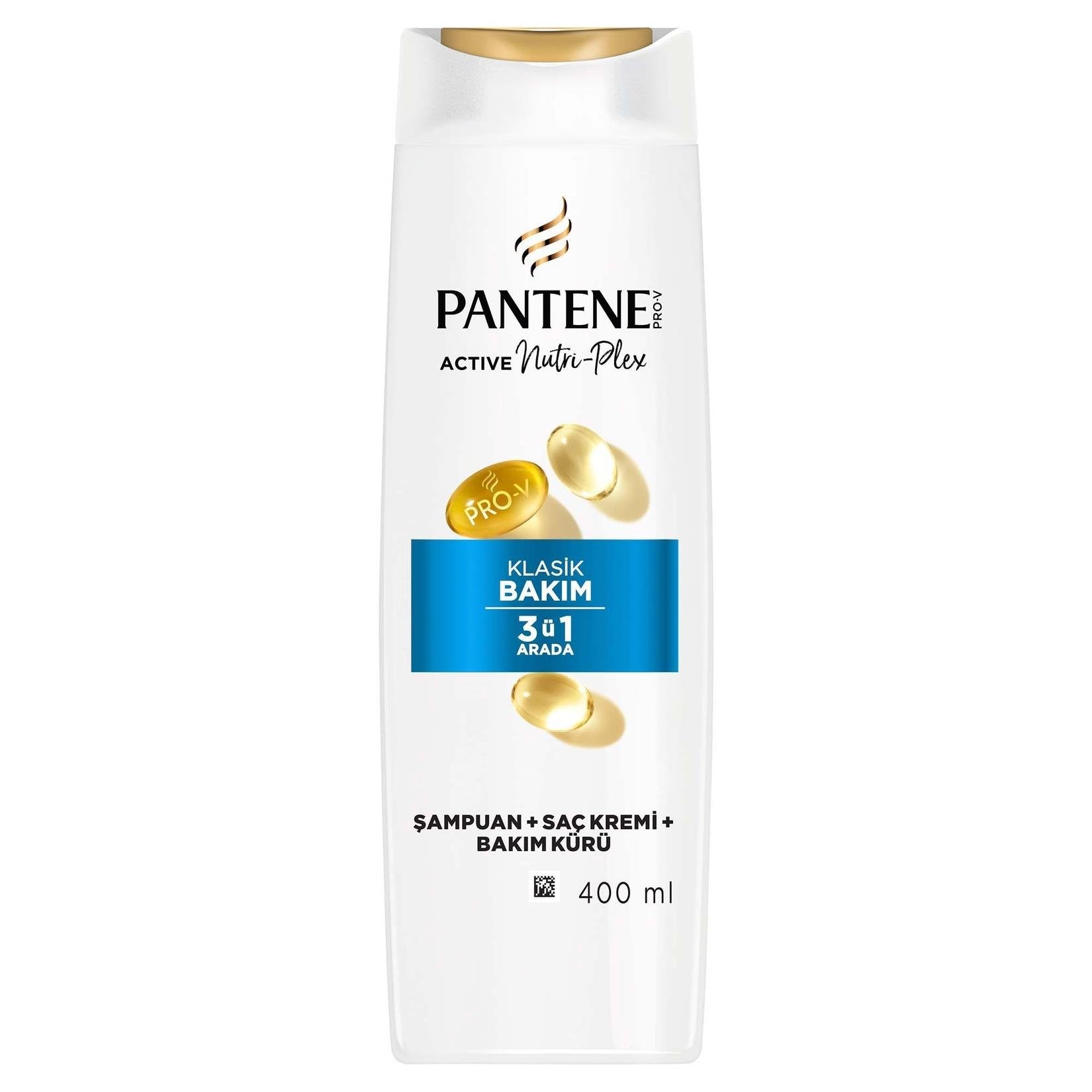 Pantene, Šampūns klasiskai kopšanai 3 in 1, 400ml 