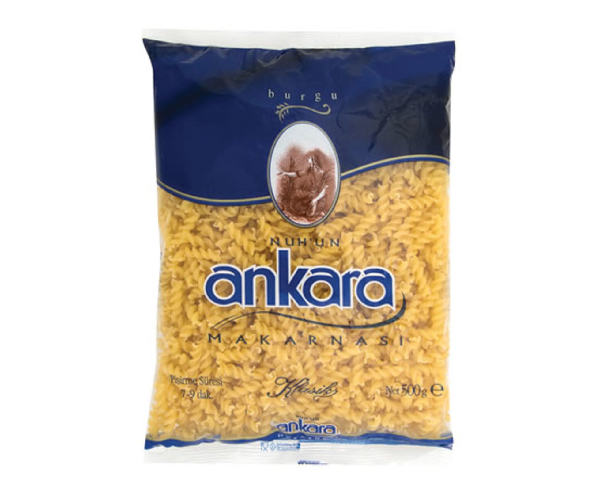 Ankara nūdeļu pasta Fusilli 500g 