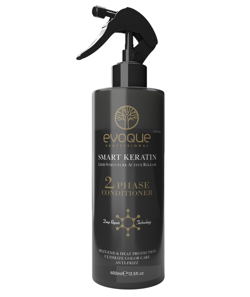 EVOQUE PROFESSIONAL SMART KERATIIN LIPIIDSTRUKTUURI AKTIIVVABASTUSEGA JUUKSEHAPENDI 400 ML 