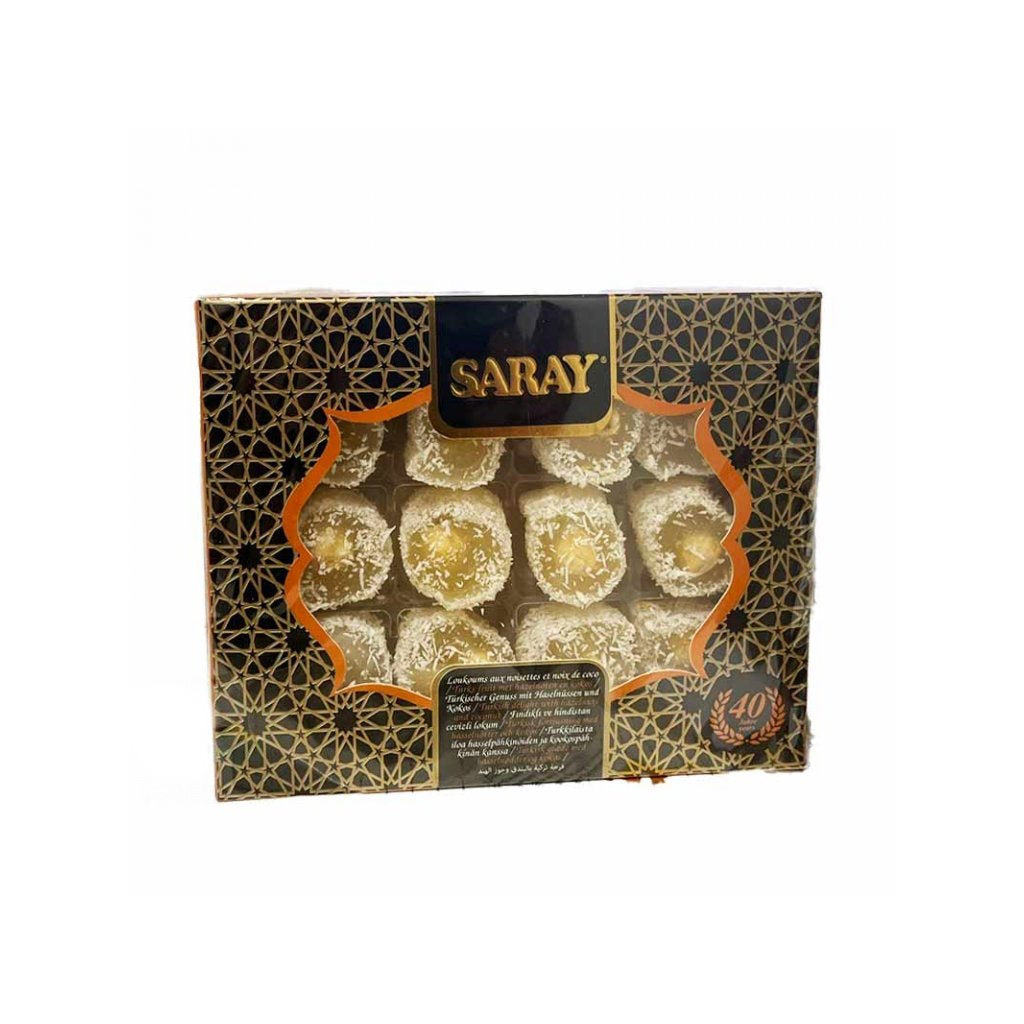 Сарай турецкий лукум с лесными орехами и кокосом 