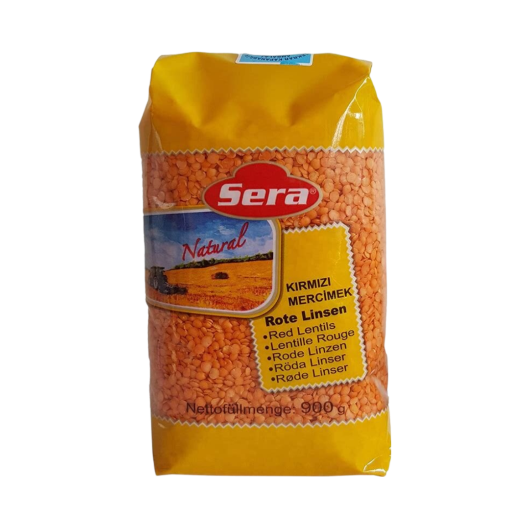 Sera raudonos lęšiai 900g