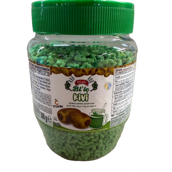 Šķīstošās tējas dzēriens ar kivi garšu, CILOGLU, 300g 