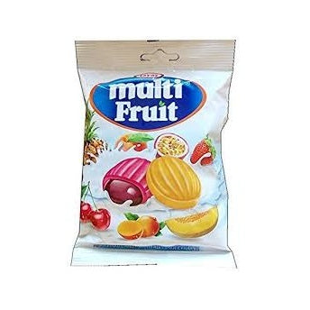 Tayas, sūkājamās konfektes ar dažādu augļu garšu, 90g