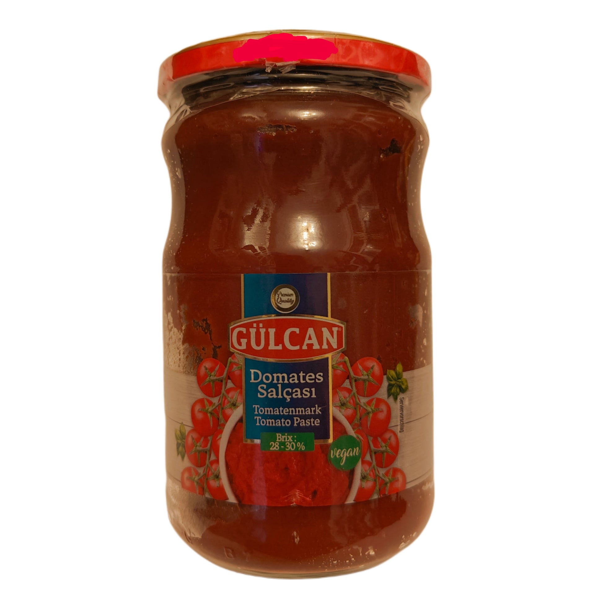 Gulcan tomātu pasta, stikla 650g tomātu pasta, stikla