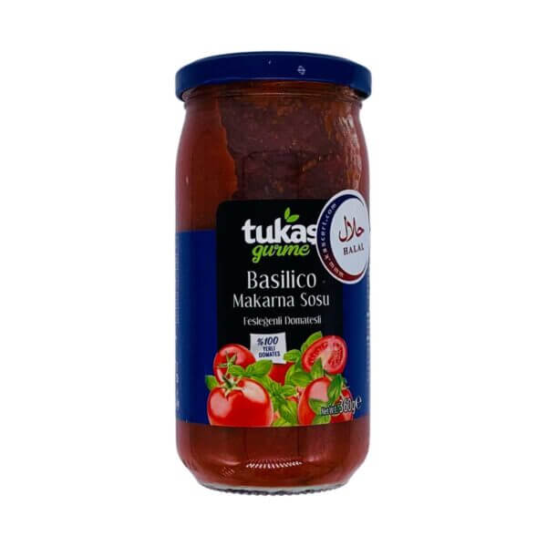 Tukas, Makaronu mērce „Basilico“, 360g 