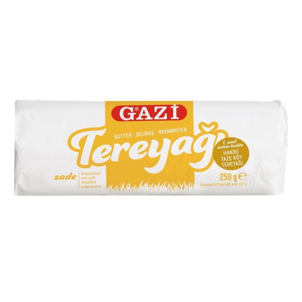 Gazi sade tereyağ 250g -  by Gazi - tereyağ